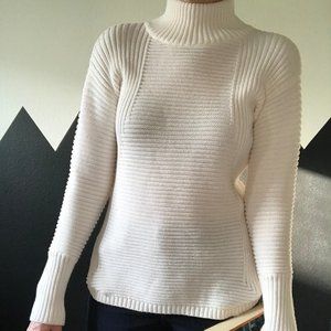 Akini sweater with mock turtleneck